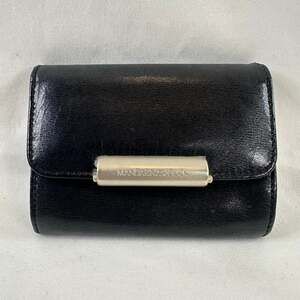 Mandarina Duck Black Leather Wallet